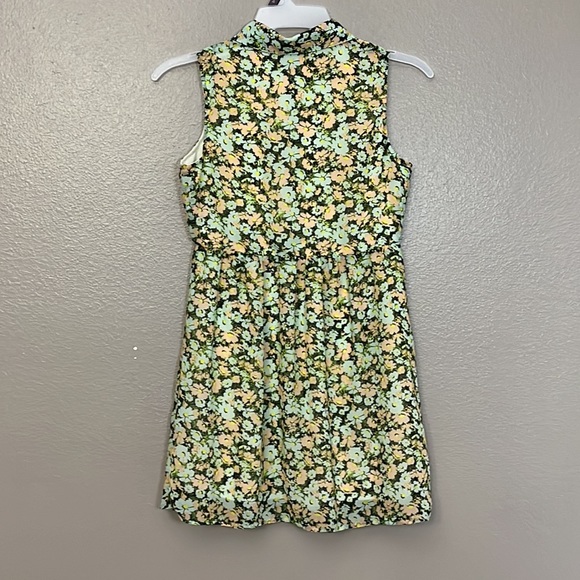 Volcom womans Floral Printed Dress Sleeveless Collared size M/12 - Picture 11 of 12